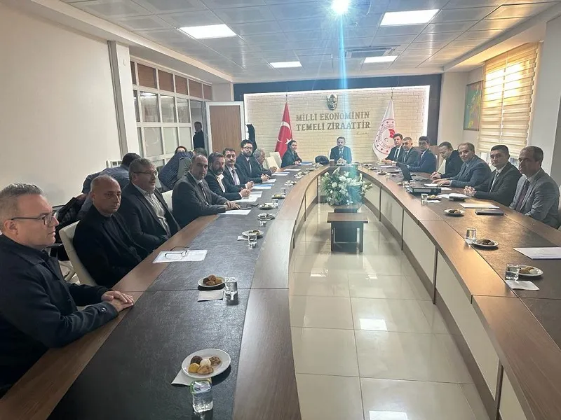 Çeltik Komisyonu Toplantısı Vali İlhami AKTAŞ Başkanlığında Gerçekleştirildi