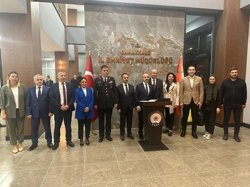 İçişleri Bakan Yardımcısı Bülent TURAN, İl Emniyet Müdürlüğünü Ziyaret Etti
