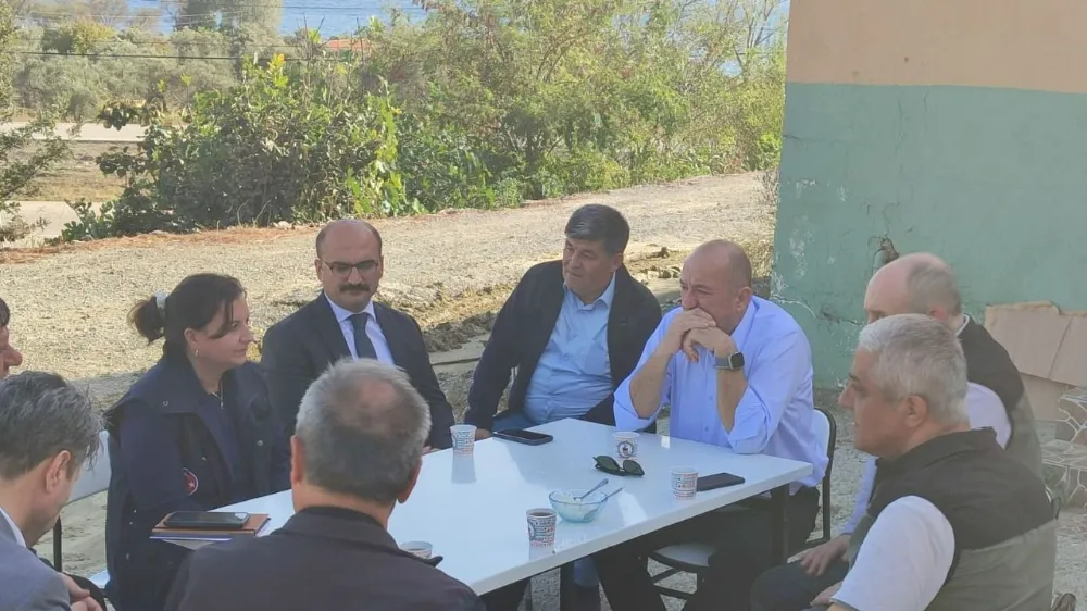 Ayhan Gider yangın bölgesinde!