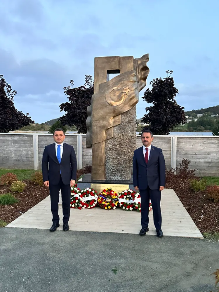 Kanada’da Çanakkale Şehitleri Anıtı İnşa Edildi