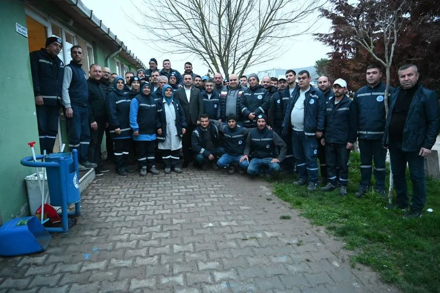 Erdoğan Temizlik İşçileriyle Bir Araya Geldi