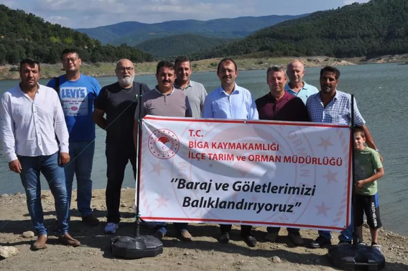 BARAJ VE GÖLETLERE BALIK SALINDI