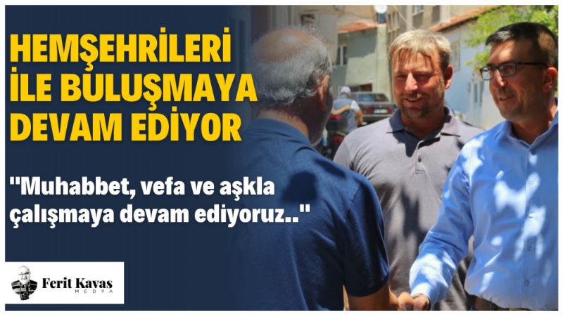 BASKAN BORAZAN CUMA NAMAZI SONRASI BADEMLIKTE VATANDAS ILE BIR ARAYA GELDI