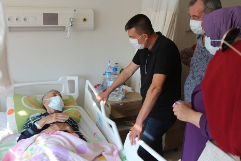 BASKAN BORAZAN,BIGA DEVLET HASTAHANESINI ZIYARET ETTI