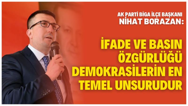 BASKAN BORAZAN’DAN BASIN BAYRAMI MESAJI