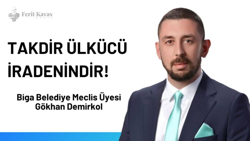 BIGA BELEDIYESI MECLIS ÜYESI DEMIRKOL GÜNDEMDEKI KONULARLA ILGILI AÇIKLAMA YAPTI