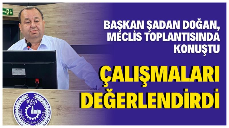 BIGA TSO AGUSTOS AYI MECLIS TOPLANTISINI YAPTI