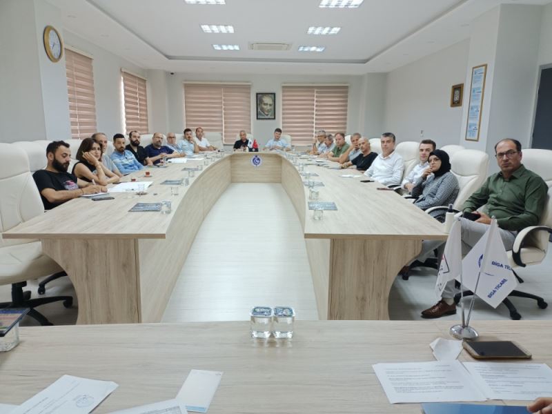 BIGA TSO HAZIRAN AYI MECLIS TOPLANTISINI YAPTI