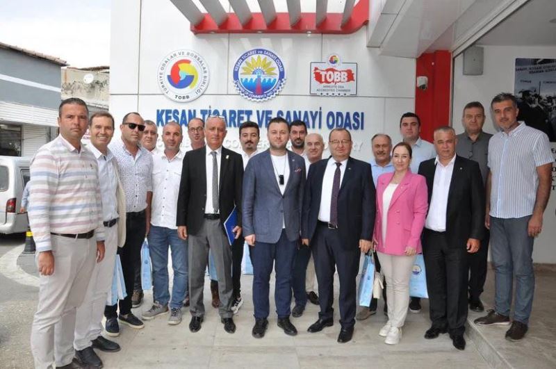 BIGA TSO HEYETINDEN KESAN TICARET VE SANAYI ODASI’NA ZIYARET