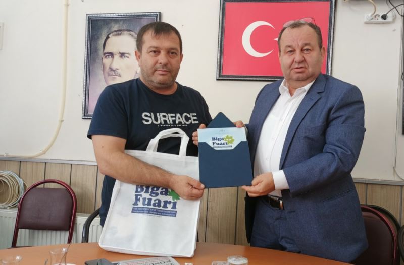 BIGA TSO’DAN MUHTARLAR DERNEGI’NE ZIYARET
