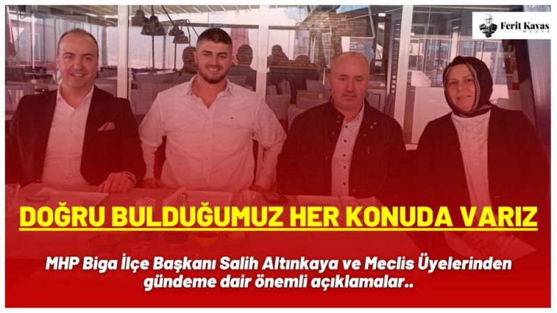 BIRÇOK MERAK EDILEN KONUYA DAIR AÇIKLAMALARDA BULUNDULAR