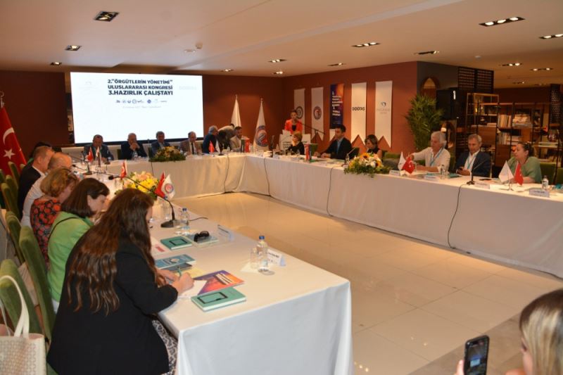 ÇOMÜ “2.ÖRGÜTLERIN YÖNETIMI” ULUSLARARASI KONGRESI 3. HAZIRLIK ÇALISTAYI BIGA’DA YAPILDI.