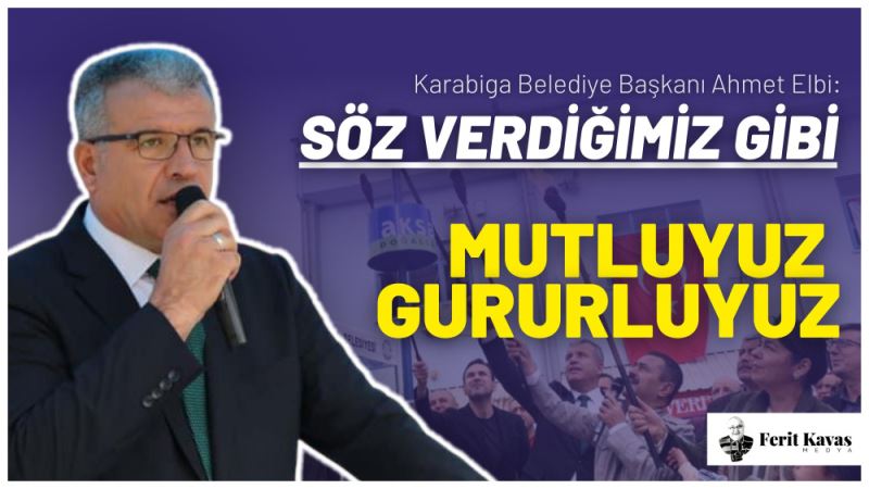 KARABIGA ALTIN ÇAGINI YASIYOR