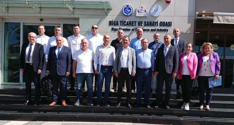 MESLEKI EGITIM MERKEZLERI PROTOKOLÜ KOORDINASYON TOPLANTISI BIGA TSO’DA YAPILDI