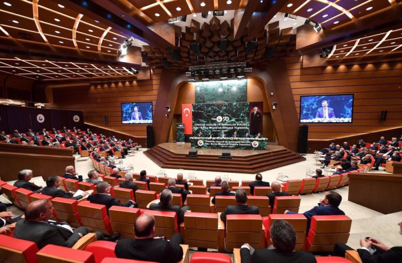 SADAN DOGAN, TOBB’DA YÖNETIM KURULU BASKANLARI ISTISARE TOPLANTISINA KATILDI